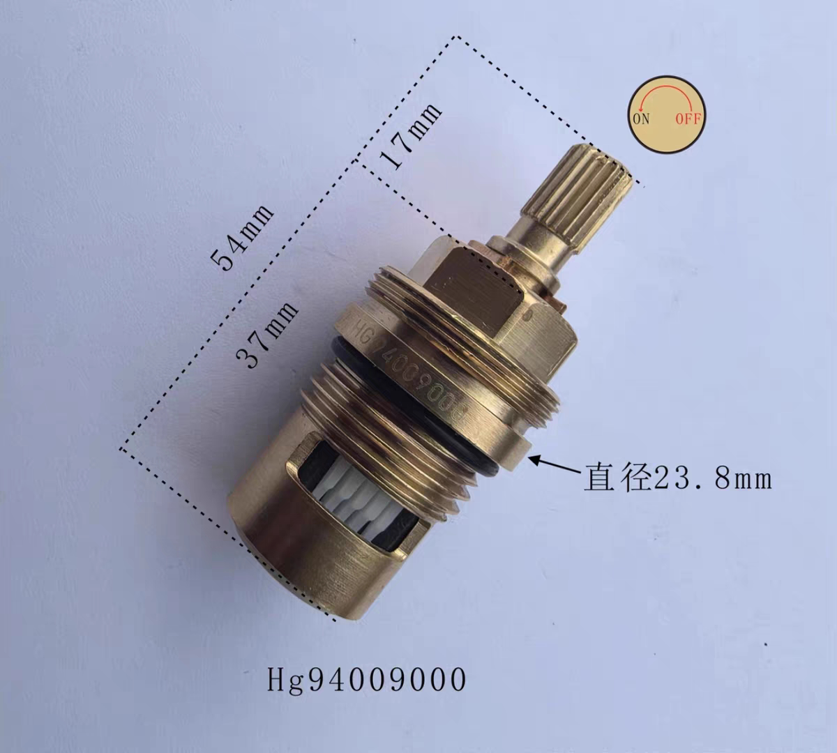 德国汉斯格雅Hansgrohe原装进口龙头花洒配件94009000开关右闭合