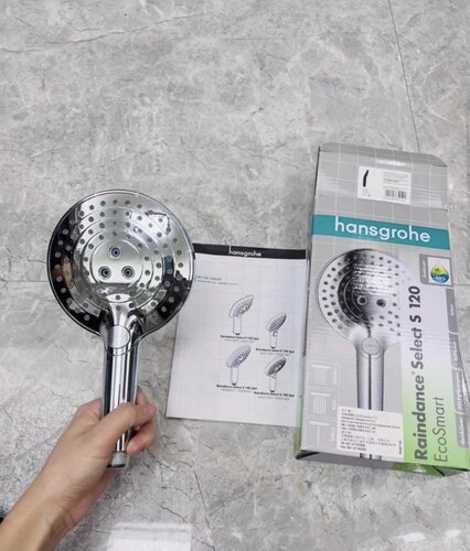 汉斯格雅hansgrohe 26531007手持花洒飞雨Select S120 26531407