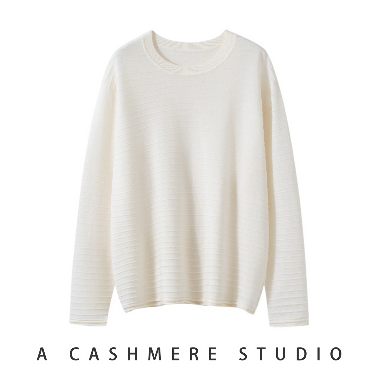 25秋冬新款精纺超细羊毛衫圆领女宽松基础百搭针织毛衣保暖打底衫