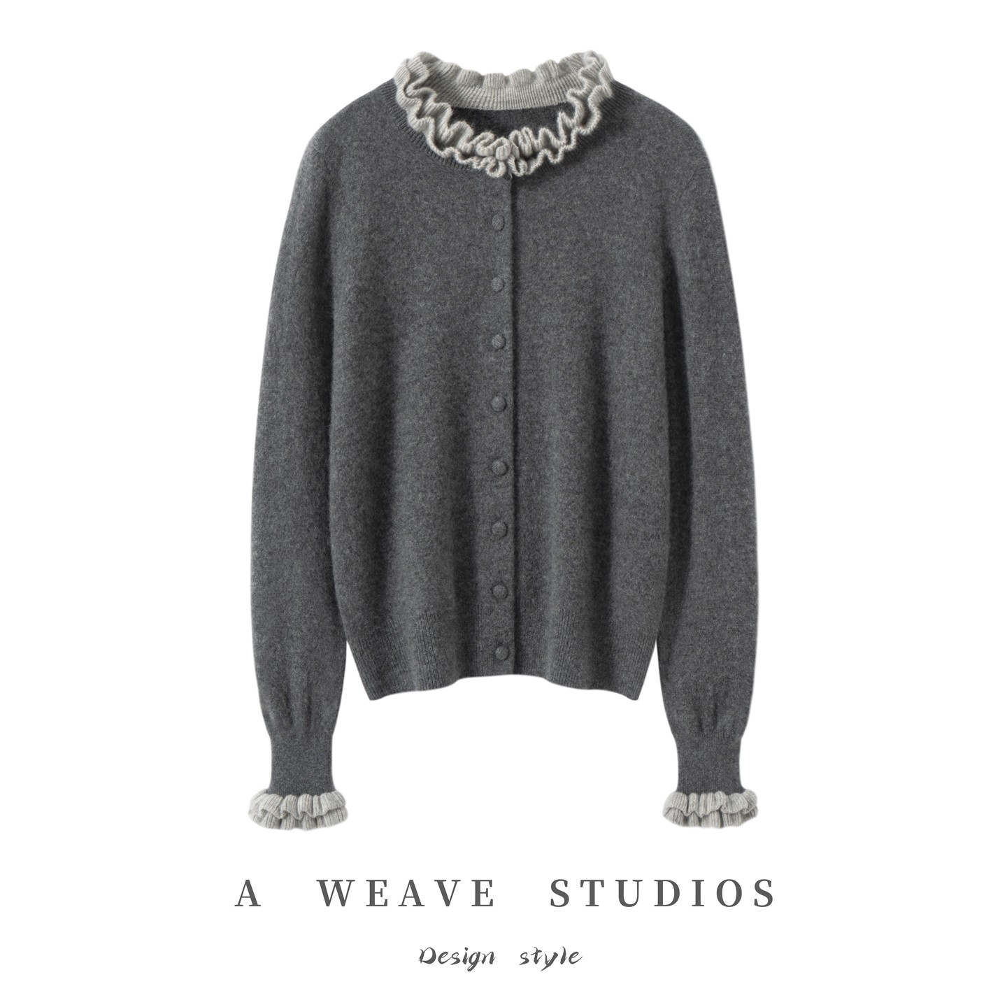 2025新款秋冬100%纯山羊绒衫女圆领针织开衫宽松百搭毛衣外套上衣,女装/女士精品,羊绒衫,淘宝优惠券,粉丝福利购,淘宝优惠卷