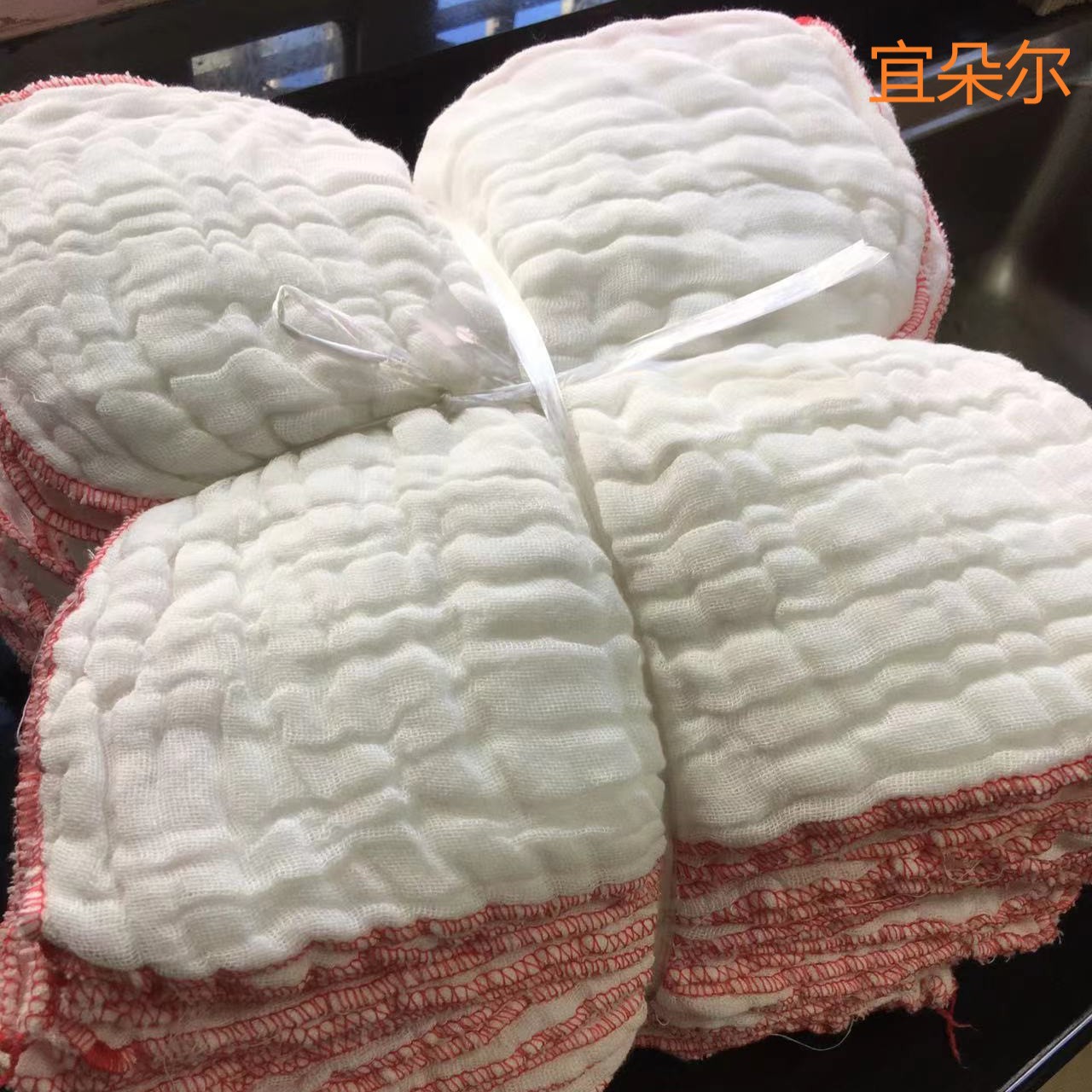 宜朵尔全棉不沾油抹布吸水厨房用品百洁布饭店后厨洗碗布易清洗