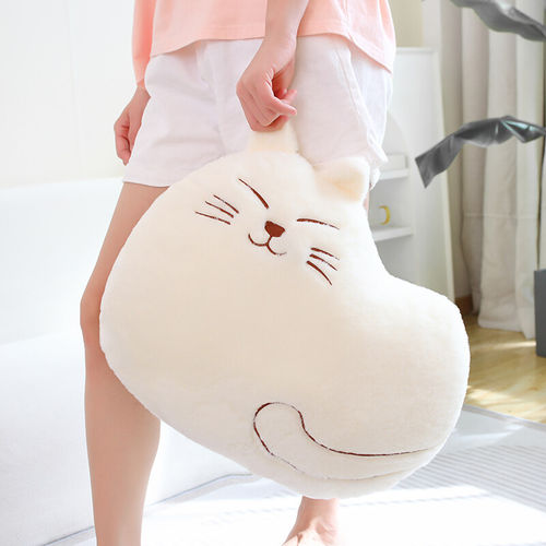 慵懒猫咪抱枕公仔儿童床上睡觉安抚毛绒玩具玩偶女生生日礼品批发