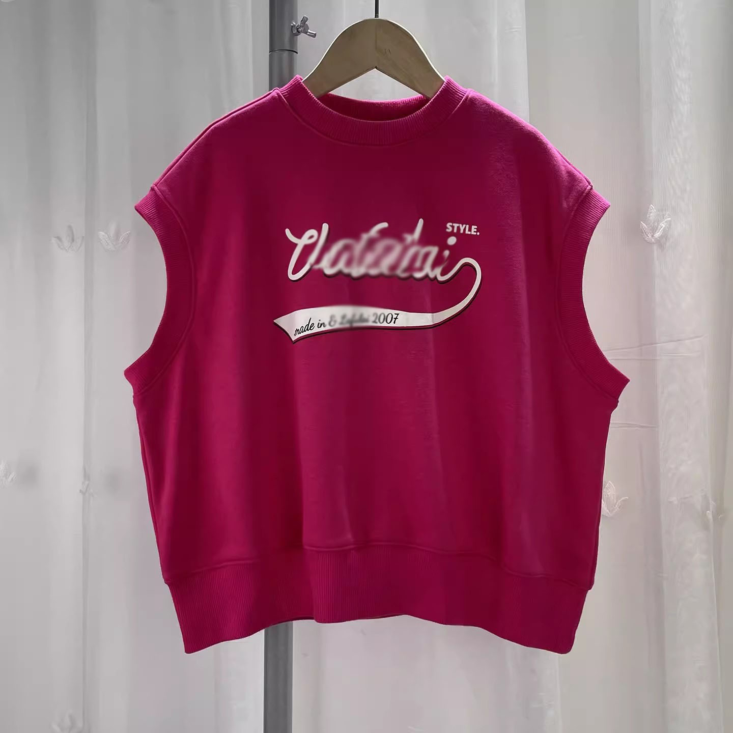 120品牌撤柜童装中大童男女童美式休闲印字背心儿童春秋马甲