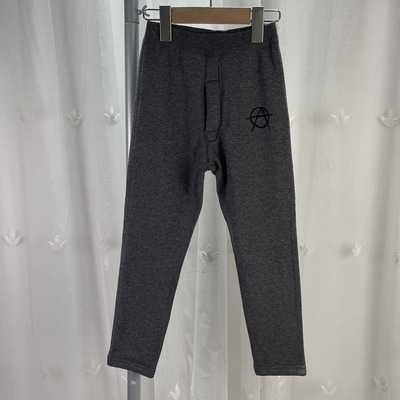 YLL品牌撤柜童装中大童男童双层保暖裤儿童冬季校服神裤 长裤