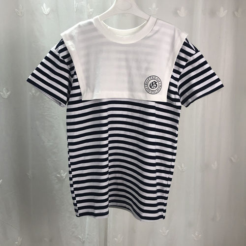 天赐TS女童短袖海军风夏季连衣裙