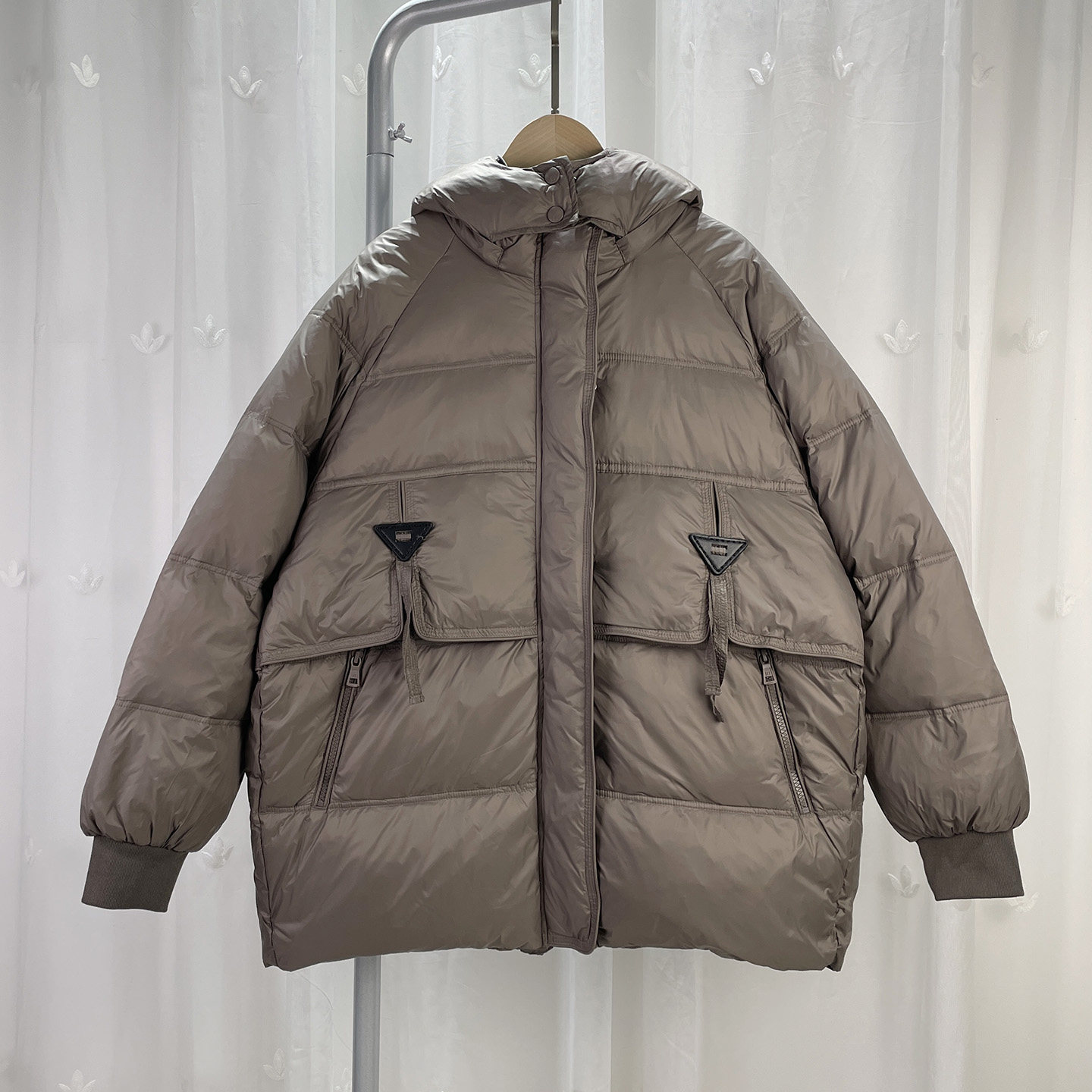 品牌折扣童装大童男女童连帽羽绒服儿童冬季鸭绒保暖外套亲子