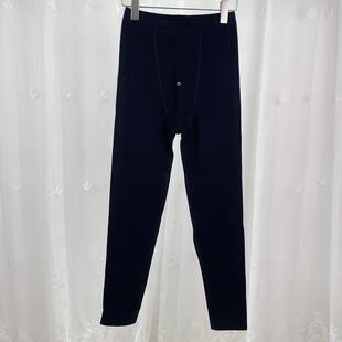 110-180品牌折扣童装中大童男童色拉姆双层加肥贴护桑蚕丝保暖裤