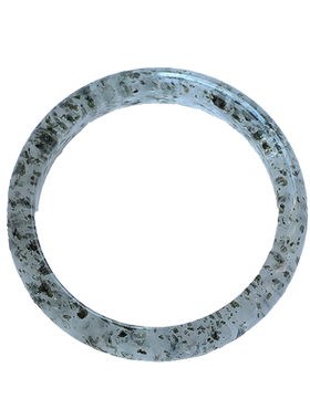 原创设计黑水晶手镯女星光云母片