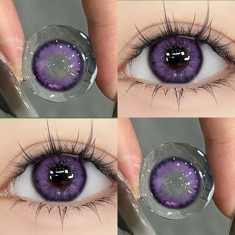 Jellydoll美瞳半年抛恶魔之拥风暴之怒鬼马少女魔镜绿黑金玫瑰HN