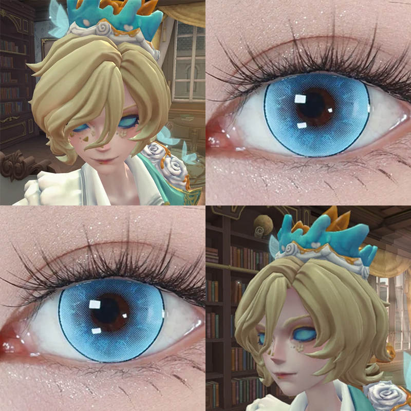 琥珀cos美瞳第五人格约瑟夫大耳狗半年抛小大直径隐形眼镜佳zq