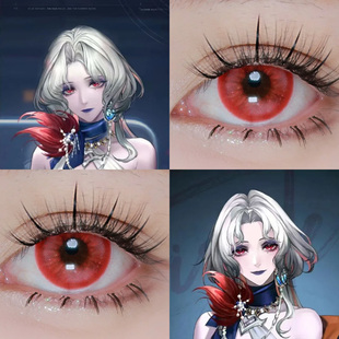 卡西娅COS美瞳无期迷途元气红崩坏三爱莉希雅塞梅尔维斯格蕾修Ja