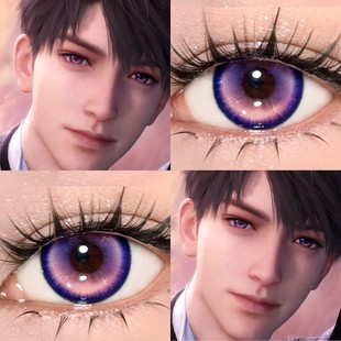 夏以昼cos美瞳恋与深空人鱼之歌出道日昼高光漫画紫显色正品hn