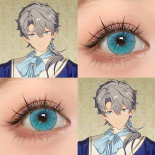 濑名泉cos美瞳蓝色日抛偶像梦幻祭人设play出道日救赎芭比席德JA