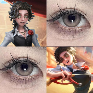 斗牛士COS美瞳第五人格沉默沙丘栗海棠禅烟色黄豆豆琼瑶棕色婷Ja