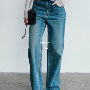 极简直筒牛仔裤 Aevum 新款 2025秋季 Form