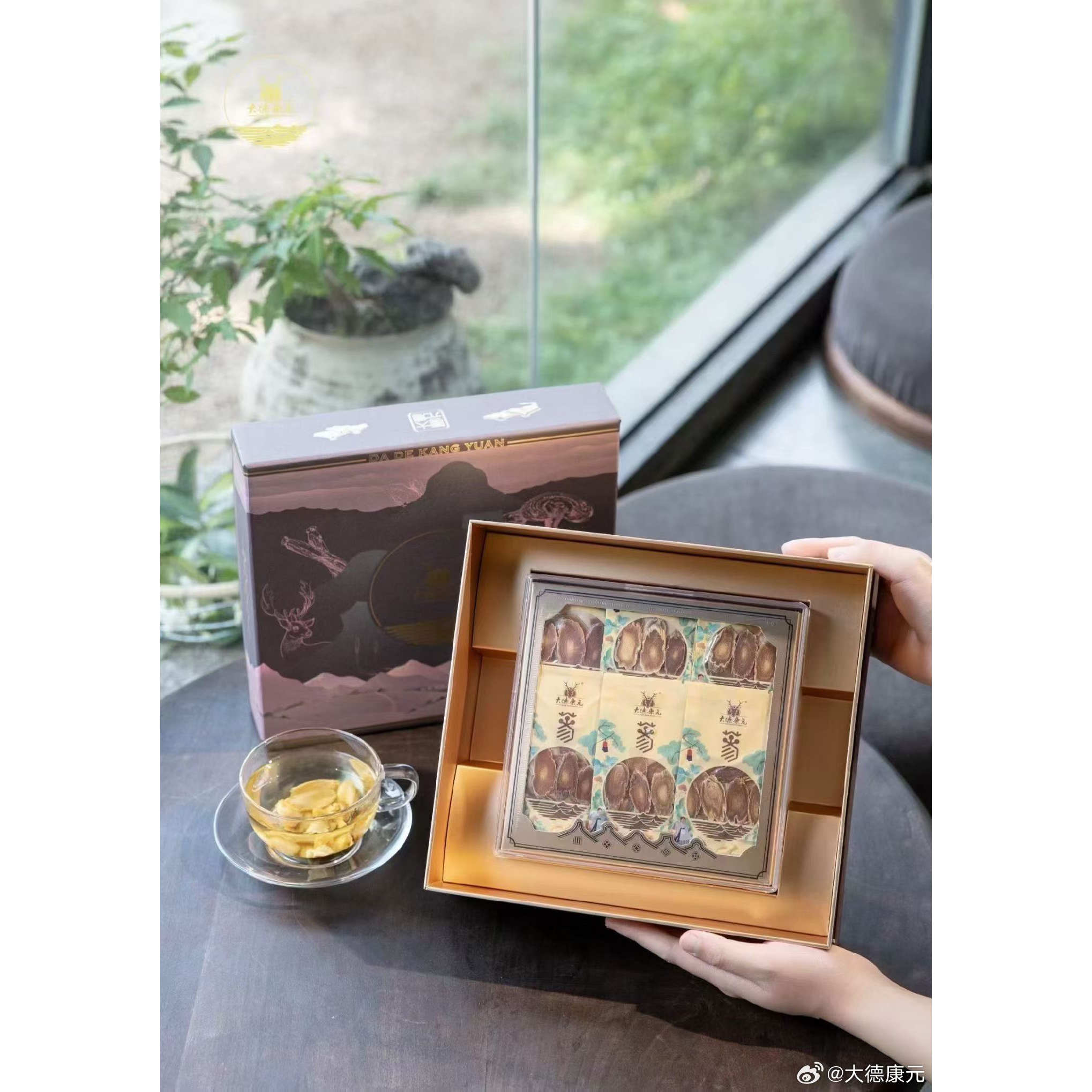 大德康元人参(太极人参)(代用茶)5克X30袋礼盒装