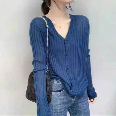 针织开衫短款2022春秋外套