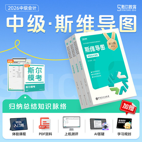 2026年新版中级斯维导图