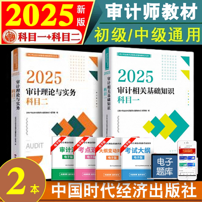 正版2025中级审计师考试教材