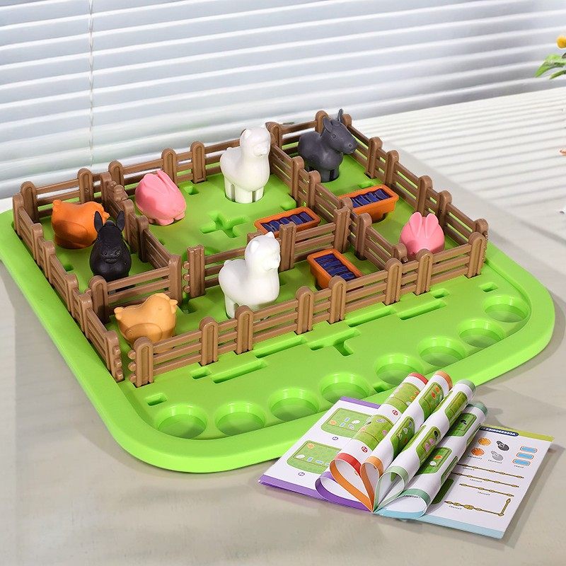 聪明农场主祖国版通关思维能力训练推理儿童益智力桌游玩具4-6岁