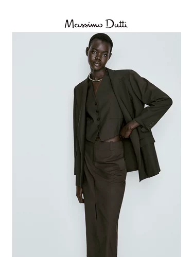 Massimo Dutti, летняя юбка для отдыха, облегающий крой