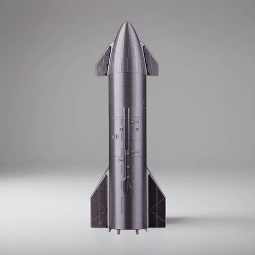 SpaceX马斯克Starship星舰模型