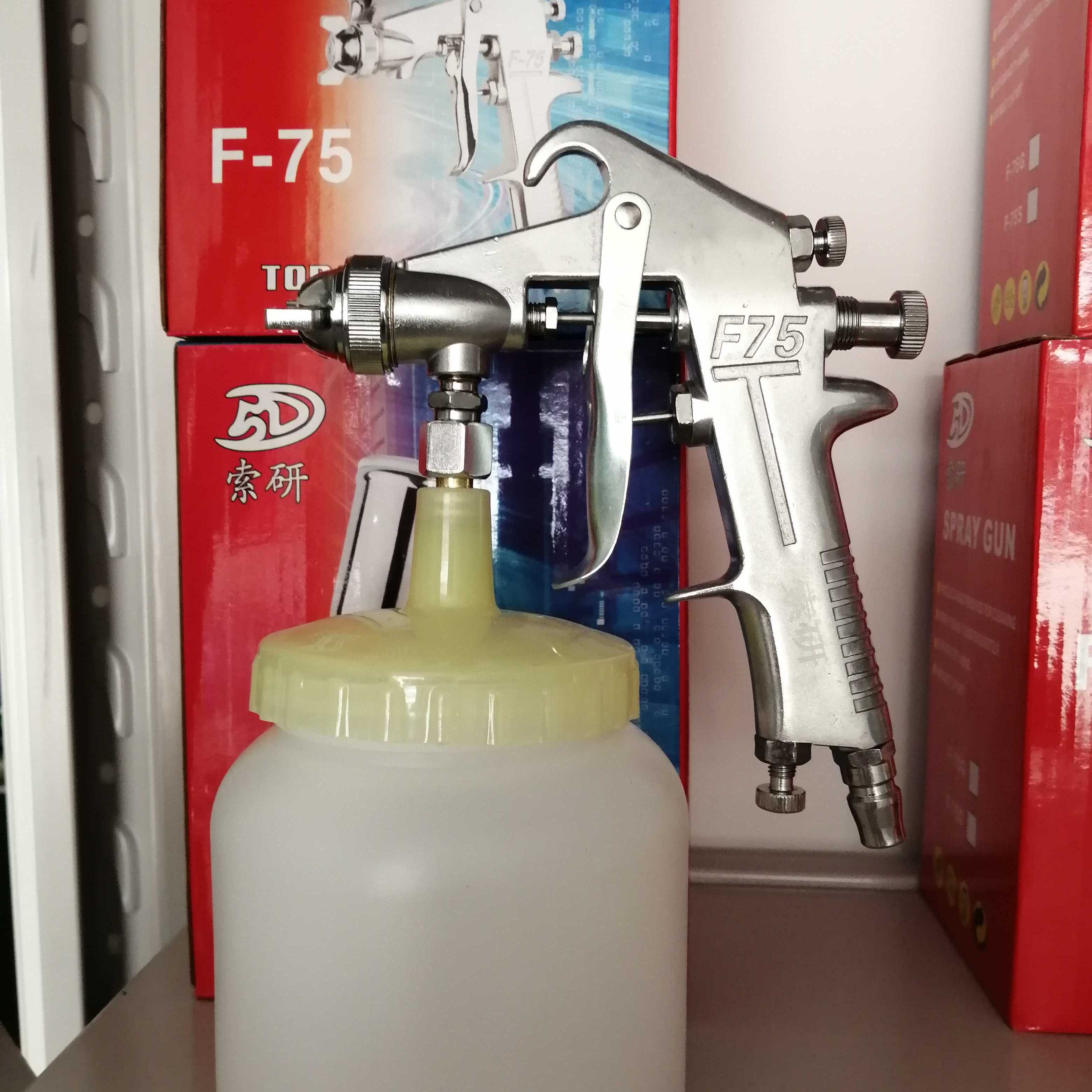 新品f75气动耐腐蚀59均匀喷枪壶