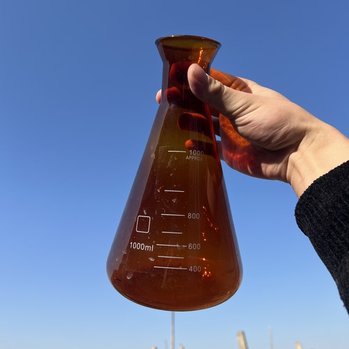 棕色250/500/1000ml广口锥形瓶，三角烧瓶，高硼硅料，耐高温