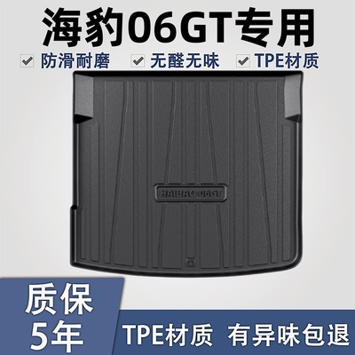 适用于比亚迪海豹06GT后备箱垫