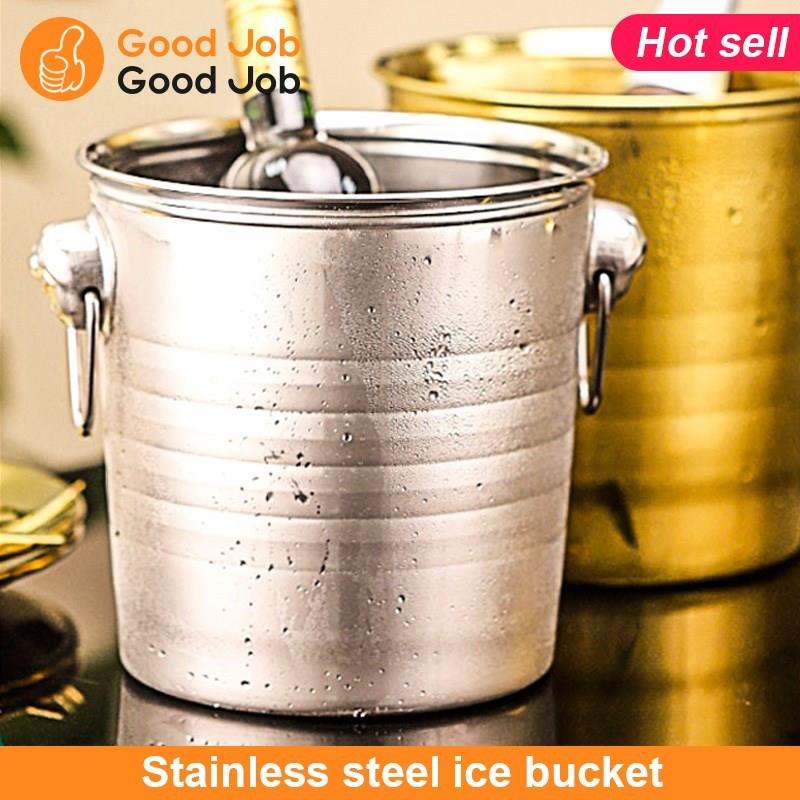 Stainless steel ice cube buet creative beer red barrel