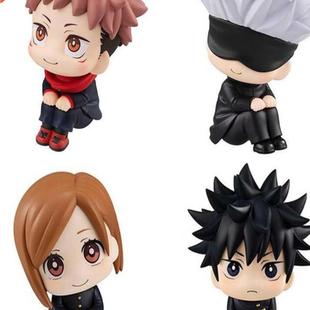 10cm Ani Jujutsu Kaisen Figure Itari Yuji Gojo Satori Fu
