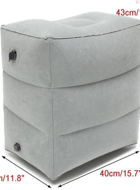 Useful Inflatable Portable Travel Footrest Pillow Plane Trai
