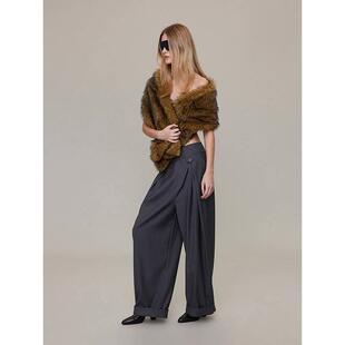 saumple study symp 皮草围巾披肩