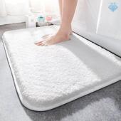 Fluff Fiber Mat Bathroom Bath Thi Room Shower Super Rugs