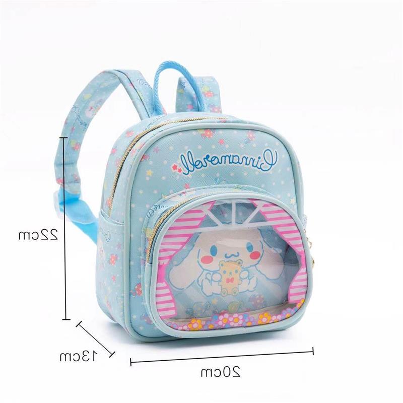 kuromi backpack儿童pu双肩包卡通迷你书包kid mini ita bag