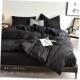 sets bed bedsheet 4pc blanket set quilt cover sheet duvet