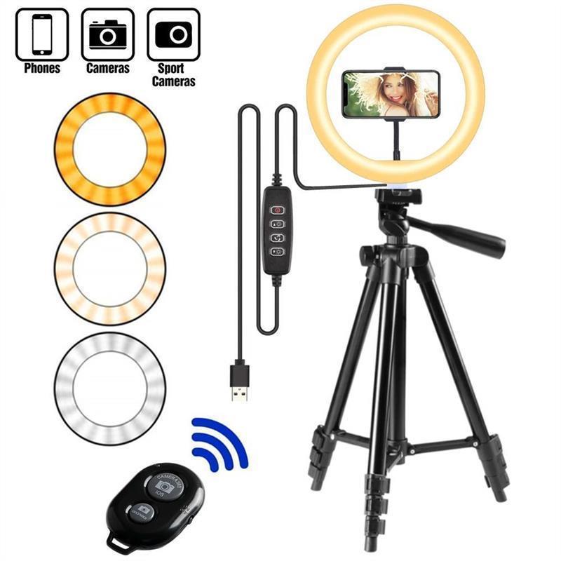 Selfie Ring Lamp Led Ring Light Selfie With Tripod Ring For