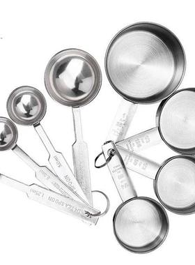 Measuring Cups Premium Staable Kitchen Spoon Set Stainless