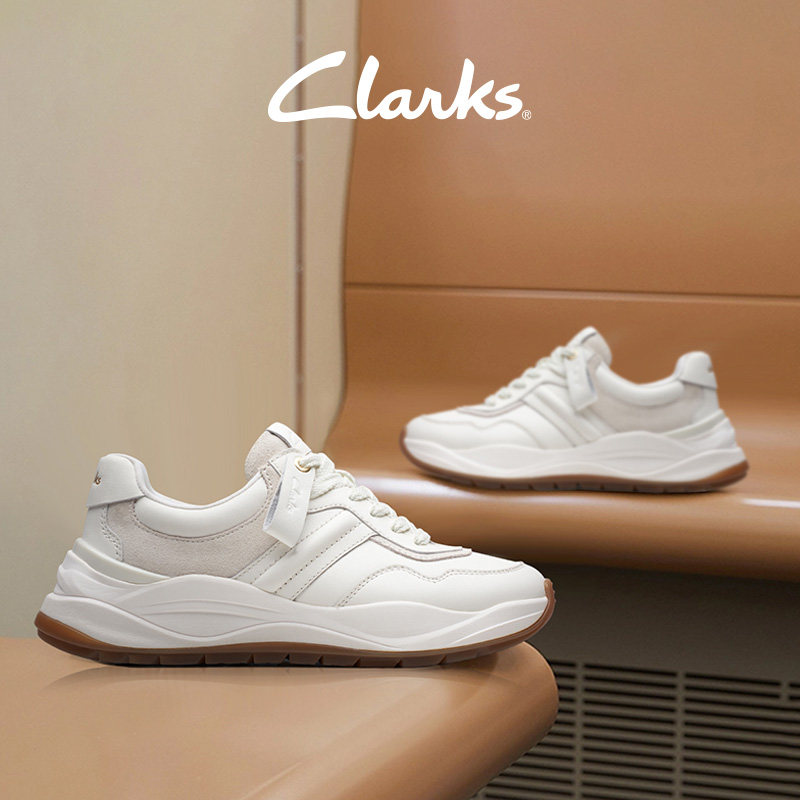 【预售】Clarks其乐轻动女鞋2023秋季厚底老爹鞋运动鞋女小白鞋怎么看?