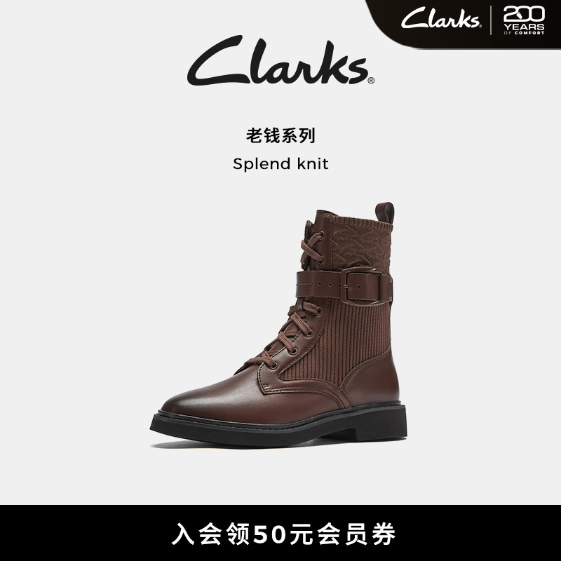 Clarks其乐复古英伦马丁靴短靴