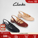 复古方跟漆皮玛丽珍单鞋 Clarks其乐Daiss30 Dazz女鞋