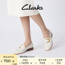 搭扣单鞋 Clarks其乐女鞋 豆豆鞋 乐福鞋 超软羊皮女鞋