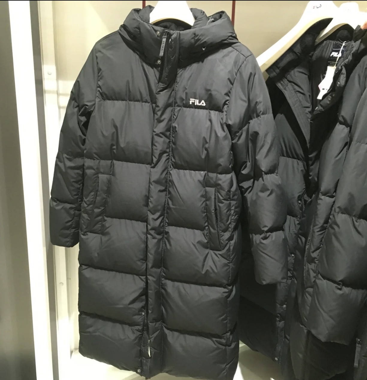 FILA斐乐休闲户外运动休闲长运动羽绒服