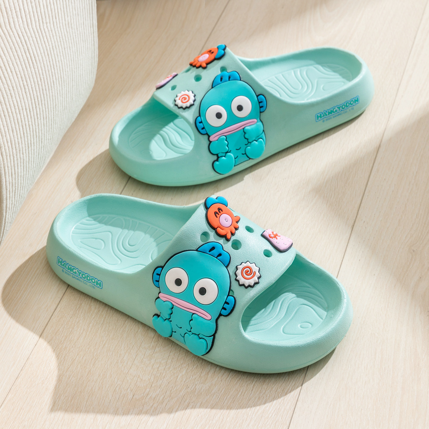 三丽鸥丑鱼可爱儿童拖鞋EVA夏季亲子居家宝宝拖鞋女孩大童凉拖鞋,童鞋/婴儿鞋/亲子鞋,儿童凉拖鞋,淘宝优惠券,粉丝福利购,淘宝优惠卷