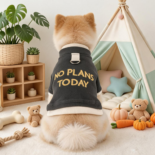 狗狗衣服春秋牵引卫衣小型犬牵引