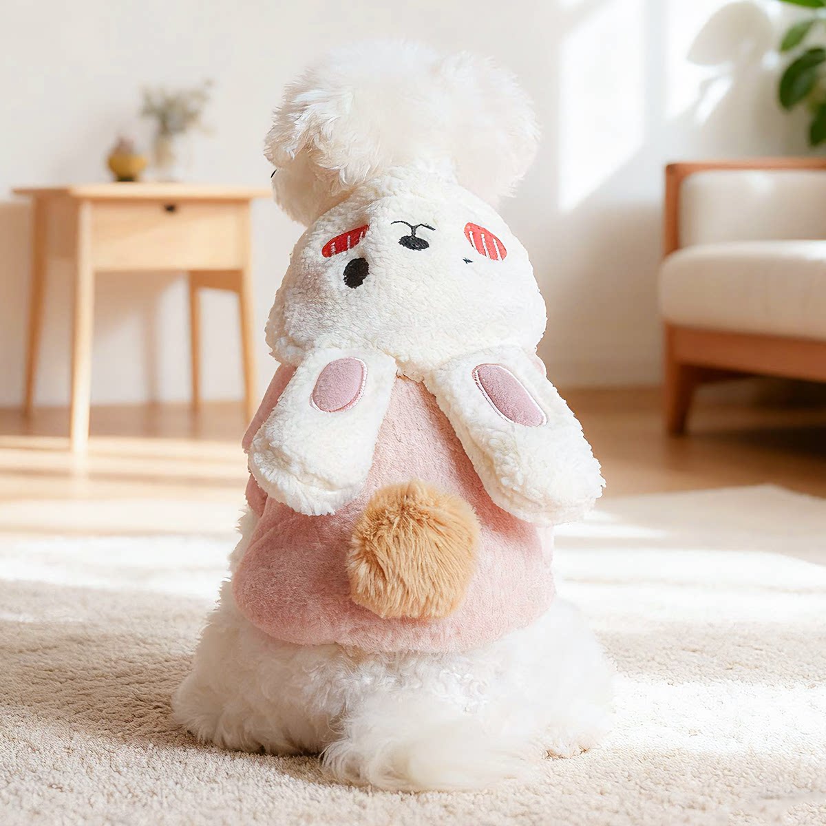 冬天加厚保暖棉衣狗狗衣服比熊泰迪博美宠物小狗幼犬猫咪棉服马甲