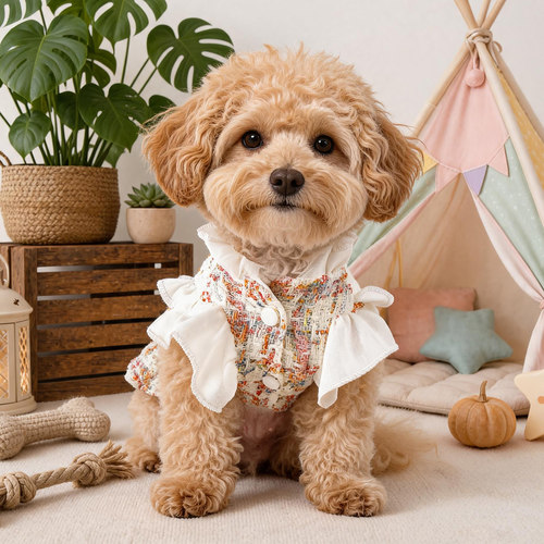 狗狗衣服春秋裙子可爱公主裙猫咪