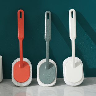 长柄海绵刷卫生间浴缸刷长柄刷子浴室清洁地板刷厨房海绵擦清洁刷