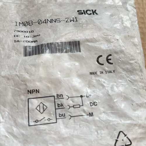 议价全新原装SICK接近开关传感器IM08-04NNS-ZW