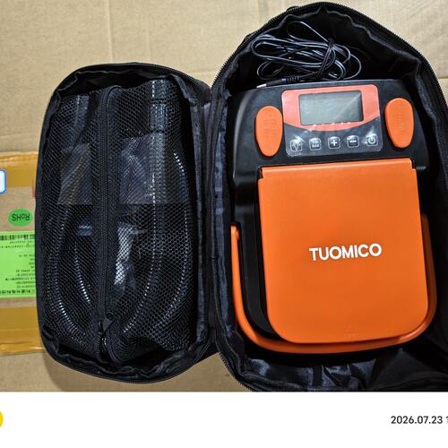 议价TUOMICO HT-790电动充气泵 带原装收纳包 配